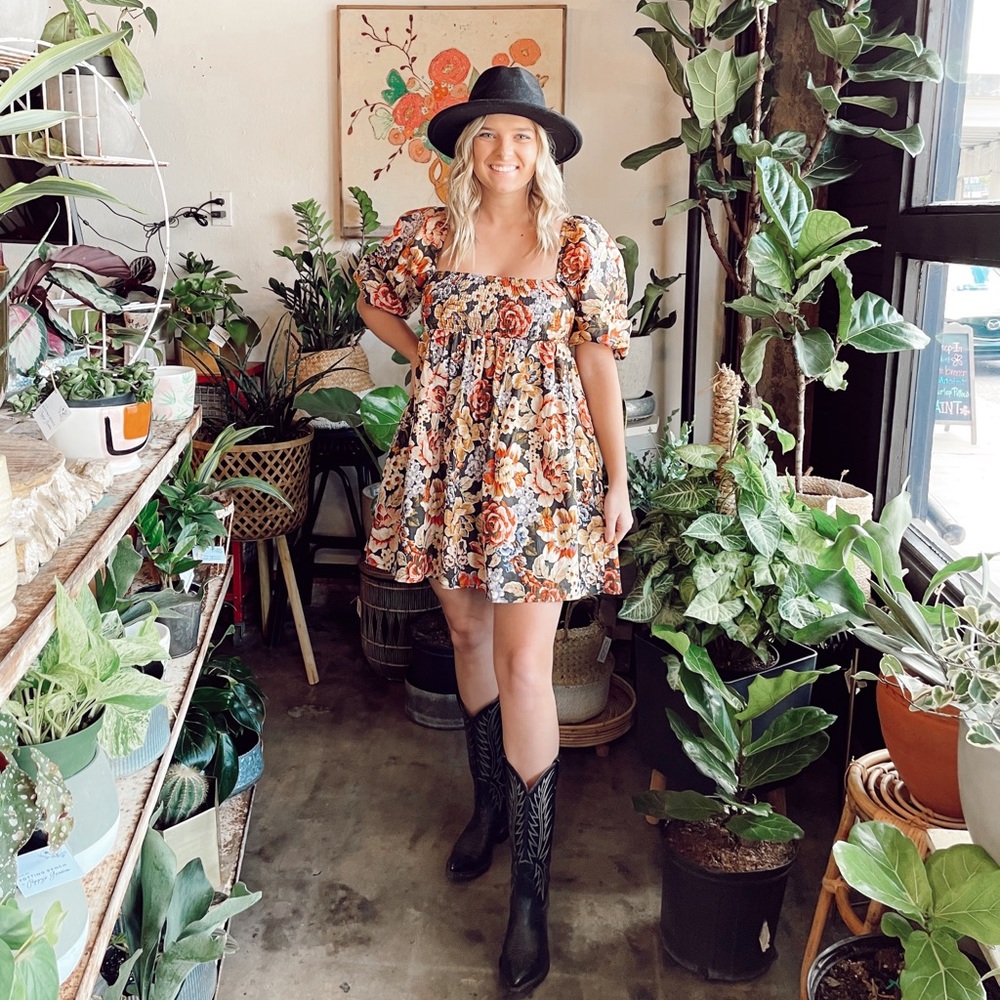 ❤️‍🔥LAST ONE❤️‍🔥 Vintage Floral Dress